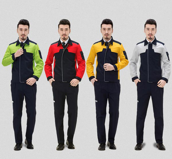 拼色款龍華定做工作服多款顏色參考展示圖